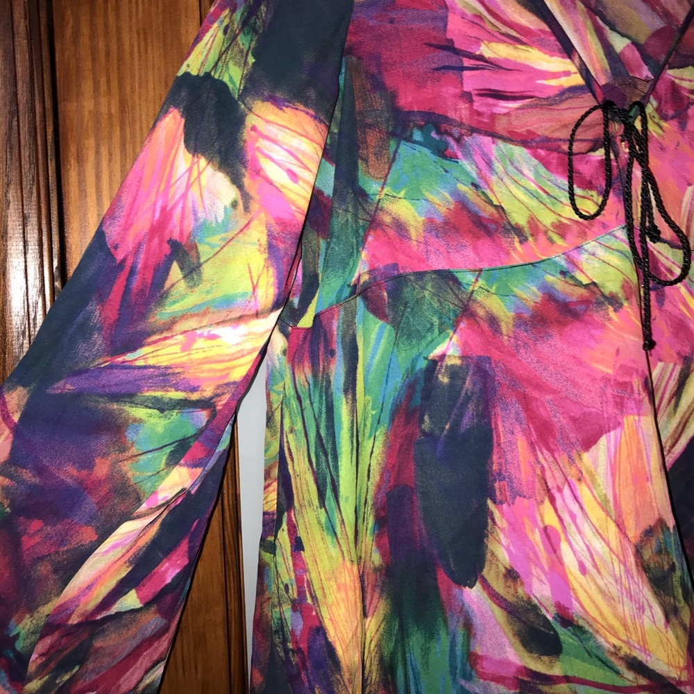 Vibrant Colored Blouse - Picture 3 of 5